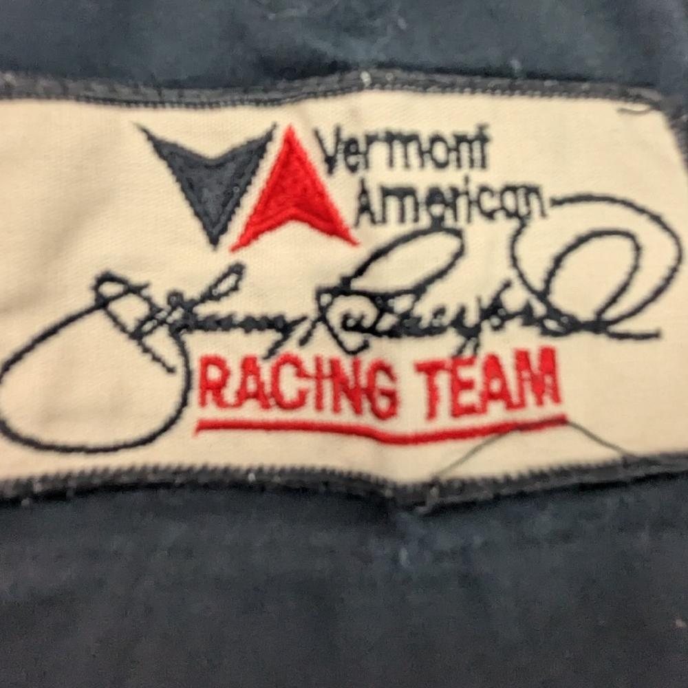 POLO Ralph Lauren Johnny Rutherford Racing Team Tee Shoulder Patch Size Medium - Picture 7 of 9